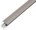 Alberts Übergangsprofil Duo Alu edelstahl eloxiert 1000 x 34 mm Set für Beläge 6-13mm