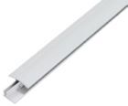 Alberts Übergangsprofil Duo Alu silber eloxiert 1000 x 34 mm Set für Beläge 6-13mm