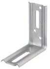 Alberts Verstellwinkel 90 Grad geprägt mit Langloch sendzimirverzinkt 70x70x30 mm