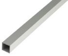 Alberts Vierkantrohr Alu silber eloxiert 2600 x 25 x 25 x 1,5 mm