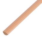 Alberts Viertelkreisprofil PVC geschäumt Dekor Buche 2600 x 15 x 15 mm