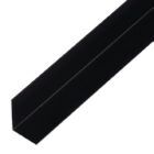Alberts Winkelprofil gleichschenklig Alu schwarz LxBxHxS 1000 x 30 x 30 x 1,3 mm