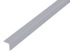 Alberts Winkelprofil PVC gleichschenklig alugrau 1000 x 10 x 10 x 1 mm