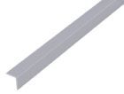Alberts Winkelprofil PVC gleichschenklig alugrau 1000 x 15 x 15 x 1 mm