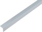 Alberts Winkelprofil PVC gleichschenklig alugrau 2600 x 20 x 20 x 1 mm