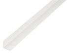 Alberts Winkelprofil PVC gleichschenklig weiß 1000 x 7 x 7 x 1 mm