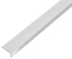 Alberts Winkelprofil selbstkl ungleichschenklig Alu kugelgestrahlt silber 1000x20x10x1mm