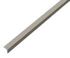 Alberts Winkelprofil selbstklebend gleichschenklig Alu edelstahldesign 1000x15x15x1 mm