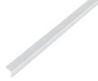 Alberts Winkelprofil selbstklebend gleichschenk Alu chromdesign 1000 x 25 x 25 x 1 mm