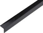 Alberts Winkelprofil selbstklebend PVC schwarz glänzend 2600 x 20 x 20 x 1,5 mm