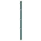 Alberts Zaunpfosten inklusive Klemmlasche RAL 6005 grün 60x40x1200 mm