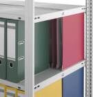 Hofe Anbauregal HKG 20607 DA 6 Böden 2000 x 600 x 750 mm RAL 7035