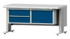 Anke Arbeitstisch mit breitem Unterbau Serie LIFT 1500 Modell 801 VL