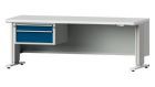 Anke Arbeitstisch mit Unterbau 2 Schubladen Serie LIFT 2000 Modell 521 VL