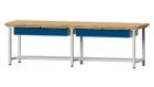 Anke Arbeitstisch Modell 195 RAL 7035/5010