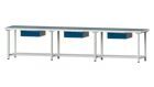 Anke Arbeitstisch Modell 203 Breite 4050 x Höhe 900 mm