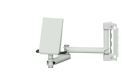 Anke Gelenkarm Systemaufbau mit Monitorhalter RAL 7035 Serie CONNECT