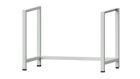 Anke Gestell A fix 1130 x 715 x 800 mm RAL 7035 passend zu Arbeitstisch 1270 mm