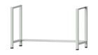 Anke Gestell A fix 1360 x 615 x 850 mm RAL 7035 passend zu Arbeitstisch 1500 mm