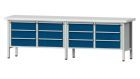 Anke Kastenwerkbank 2800 x 900 mm Kunststoffplatte 50 mm V2800 Modell 108 V