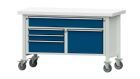 Anke Kastenwerkbank geteilt und fahrbar 900 mm hoch V1500 Modell 256 V