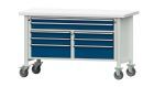 Anke Kastenwerkbank dreiteilig mit Kunststoffplatte 40 mm dick V1500 Modell 259 V