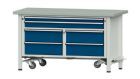 Anke Kastenwerkbank 1500 x 700 x 840 mm Blechbelagplatte V1500 Modell 255 V