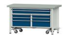 Anke Kastenwerkbank 1500 x 700 x 850 mm Blechplatte 50 mm V1500 Modell 259 V