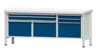 Anke Kastenwerkbank 2000 x 850 mm Kunststoffplatte 50 mm V2000 Modell 281 V