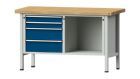 Anke Kastenwerkbank 1500 x 700 x 900 mm Buchenplatte 50 mm V1500 Modell 134 V