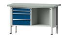 Anke Kastenwerkbank 1500 x 700 x 900 mm Blechplatte 50 mm V1500 Modell 134 V