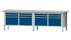 Anke Kastenwerkbank 2800 x 840 mm Blechplatte 40 mm V2800 Modell 233 V