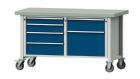 Anke Kastenwerkbank fahrbar 1500 x 850 mm Blechbelag V1500 Modell 237 V