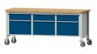Anke Kastenwerkbank Serie V 2000 Modell 223 V Schubladen 3 x 180 und  3 x 360 mm