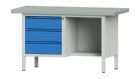 Anke Kastenwerkbank Arbeitsplatte aus Blechbelag Serie E 1500 Modell 303 E