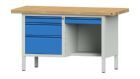 Anke Kastenwerkbank mit Arbeitsplatte 50 mm Serie E 1500 Modell 348 E