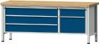 Anke Werkbänke Kombiwerkbank 287 V 2000 x 700 x 850 mm RAL 7035 5010