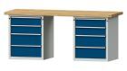 Anke Kombiwerkbank 2000 x 850 mm Buchenplatte 50 mm V2000 Modell 840 V