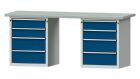 Anke Kombiwerkbank 2000 x 840 mm Blechplatte 40 mm V2000 Modell 840 V