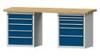Anke Kombiwerkbank Serie V 2000 Modell 841 V RAL 7035 / 5010