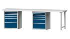 Anke Kombiwerkbank Serie V 2800 Modell 916 V RAL 7035 / 5010