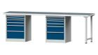Anke Kombiwerkbank Serie V 2800 Modell 916 V Universalplatte Breite 2800 mm