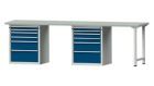 Anke Kombiwerkbank Serie V 2800 Modell 916 V 2 Arbeitsplätze 2800 x 700 x 840 mm