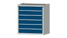 Anke Schubladenschrank Serie V Höhe 980 mm 910 Modell 3002 V RAL 7035/5010