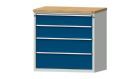Anke Schubladenschrank 1065 x 1020 mm Serie V 1060 Modell 3003 V Buche Massiv