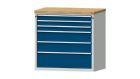 Anke Schubladenschrank 6 Schubladen V 1060 Modell 3010 V RAL 7035 5010
