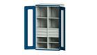 Anke Schwerlastschrank mit Plexiglastüren 1085 x 1950 mm Serie V Modell 203