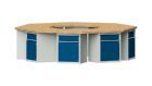 Anke 6-Eck Gruppenwerkbank 3018 x 3266 x 850 mm Modell 801 VG