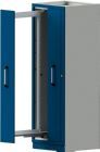 Anke Vertikalauszugschrank 720 x 2200 mm RAL 7035 5012 2 Vertikalwannen