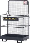 RR Arbeitskorb Typ RAK Eco mit 1200 x 800 x 1900 mm Last 300 kg RAL 7016